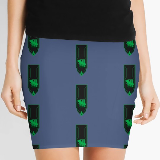 Discover Clan Jade Falcon Insignia Women's Mini Skirts