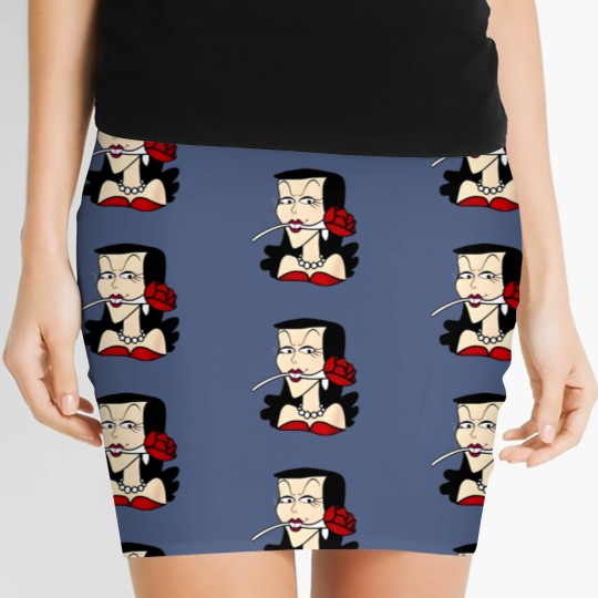 Discover Natasha Fatale Kurt Cobain Women's Mini Skirts
