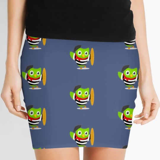 Discover Duolingo owl Women's Mini Skirts