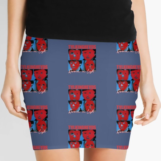 Discover Vintage Talking Heads Remain in Light Women's Mini Skirts - Talking Heads Women's Mini Skirts