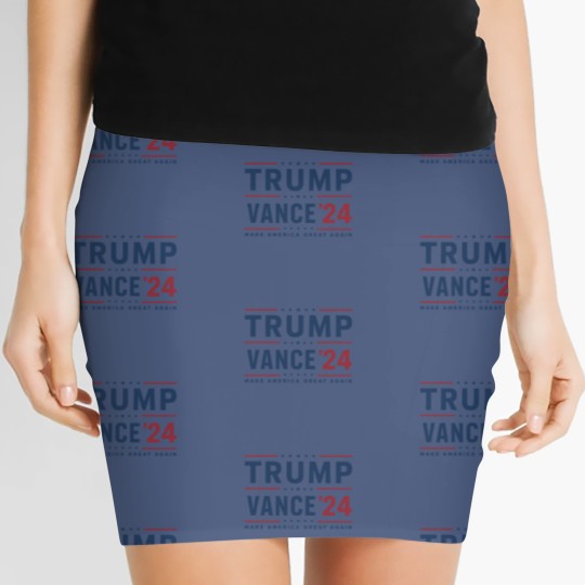 Discover Trump 2024 Women's Mini Skirts featuring President Trump and JD Vance