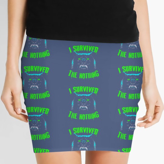 Discover Gmork I Survived The Nothing Neverending Vintage 80s Story Women's Mini Skirts