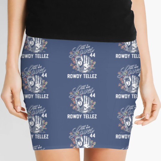 Discover Just a Girl who Loves Rowdy Tellez Women's Mini Skirts