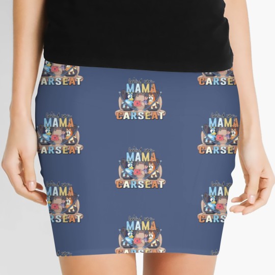 Discover BlueyDad Mama Car Seat Women's Mini Skirt