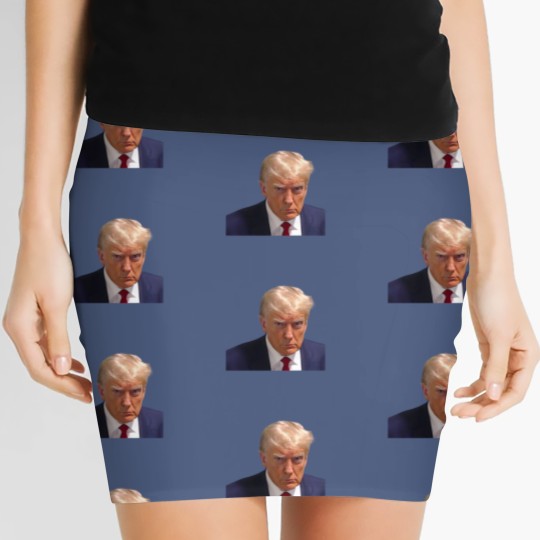 Discover -----------Donald-Trump Mugshot -------- Women's Mini Skirts