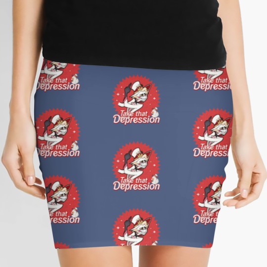 Discover Take That Depression Women's Mini Skirt