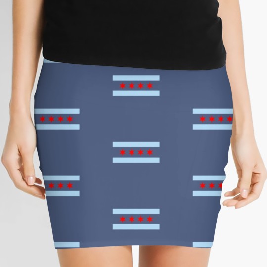 Discover Chicago Flag - Chicago - Women's Mini Skirts