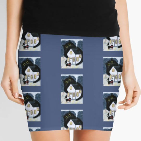 Discover The Yule Cat Women's Mini Skirts