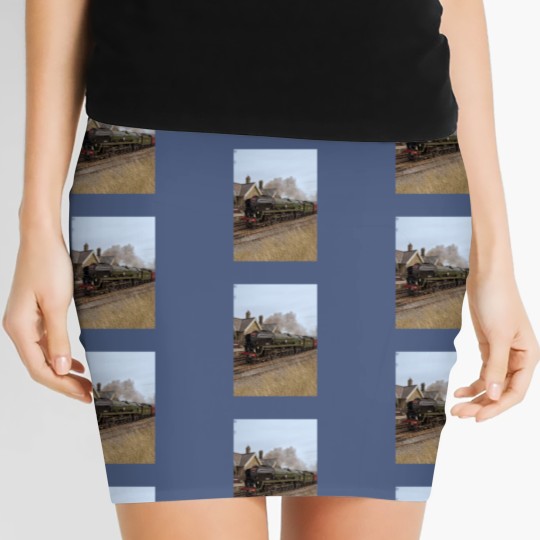 Discover Steam train over Yorkshire moors Women's Mini Skirts