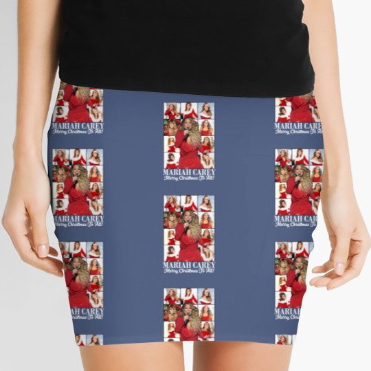 Discover Mariah Carey Christmas Women's Mini Skirts - Merry Christmas One and All Tour 2023