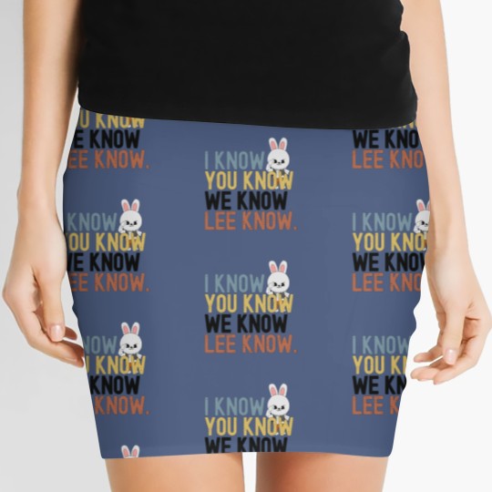Discover Lee Know Stray Kids Funny Women's Mini Skirt