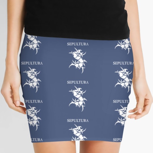 Discover Merchandise of Sepultura Classic Women's Mini Skirts, Sepultura Heavy Metal Band Women's Mini Skirts
