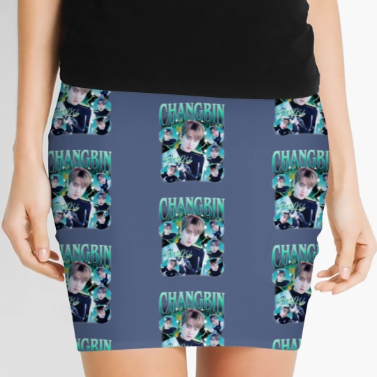 Discover Exclusive Stray Kids Changbin Bootleg Women's Mini Skirts