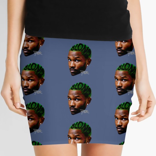 Discover Blonde Frank Ocean Music Women's Mini Skirts