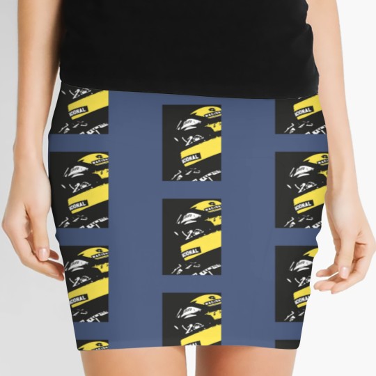 Discover Ayrton Sennaa drawing Women's Mini Skirts