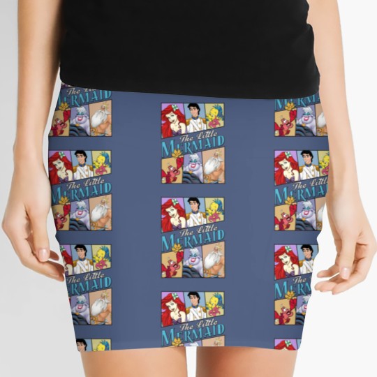 Discover Vintage Little Mermaid  Women's Mini Skirts