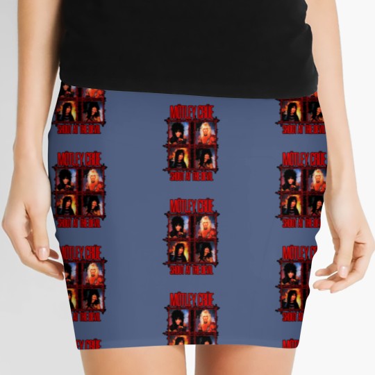 Discover Mtley Cre Shout At The Devil Wire Women's Mini Skirts