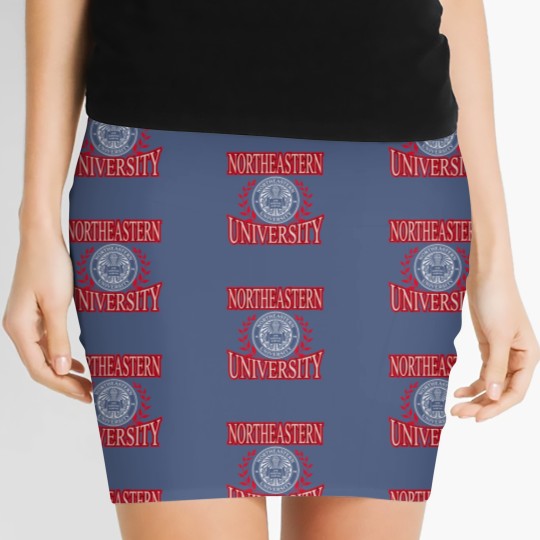 Discover northeastern huskies laurels logo officially licensed t Women's Mini Skirts