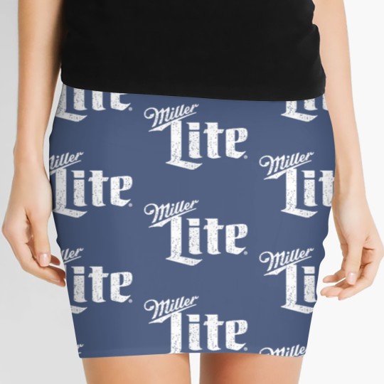 Discover Miller Lite St Patricks Day Shamrocks Light Beer 1975 Women's Mini Skirts