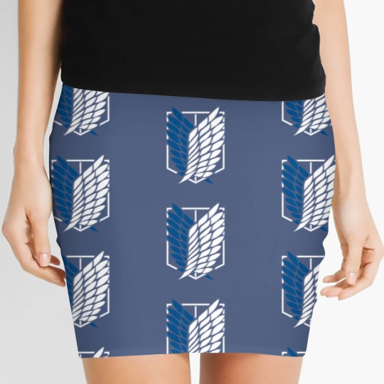 Discover Shingeki no kyojin logo Women's Mini Skirts