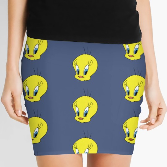 Discover Tweety Bird  gender neutral short sleeved Women's Mini Skirts