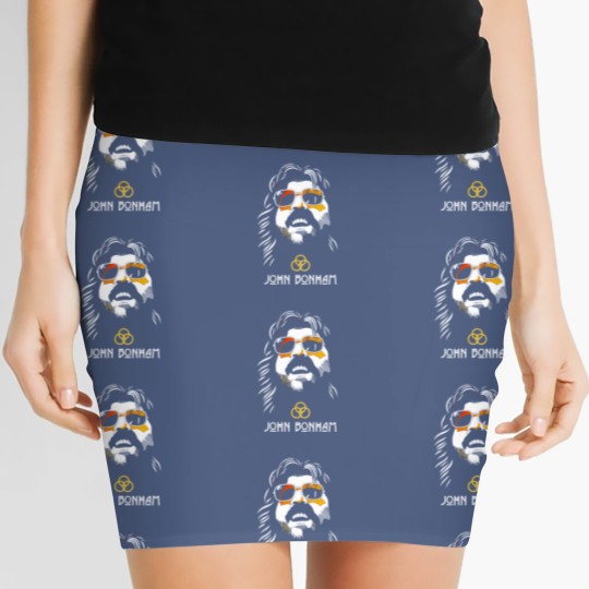 Discover John Bonham Bonzo Rock Musician Drummer Music Women's Mini Skirts