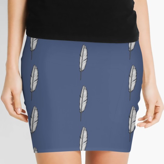 Discover 04 feather 4 png vectorstock 7188867 Women's Mini Skirts