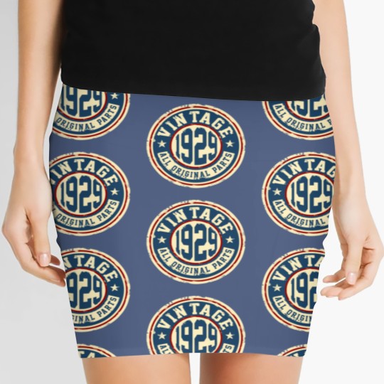 Discover Vintage 1929 All Original Parts Women's Mini Skirts