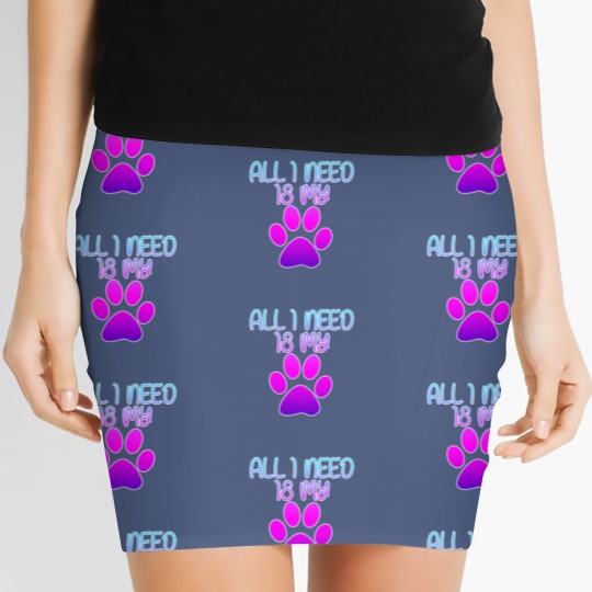 Discover Dog Lover Gift Women's Mini Skirt