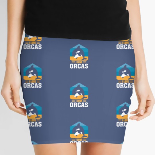 Discover Orca whale gift Women's Mini Skirts