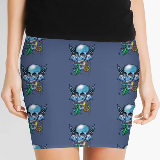 Discover Skull Tuning Design Women's Mini Skirts