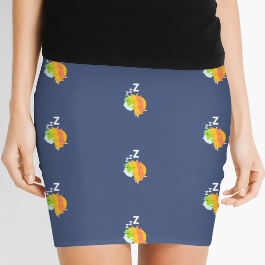 Discover Cute little dino sleeping Women's Mini Skirts