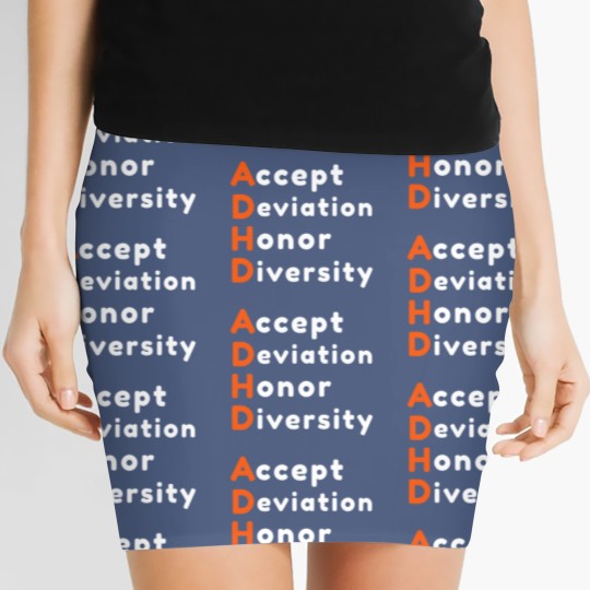 Discover Accept Deviation Honor Diversity Women's Mini Skirts