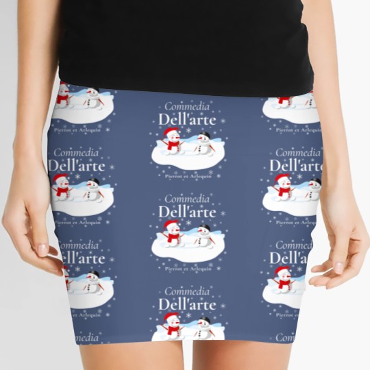 Discover Snowman Women's Mini Skirts