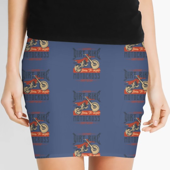 Discover Legendary Dirt Bike Motocross Championship 1969 Women's Mini Skirts