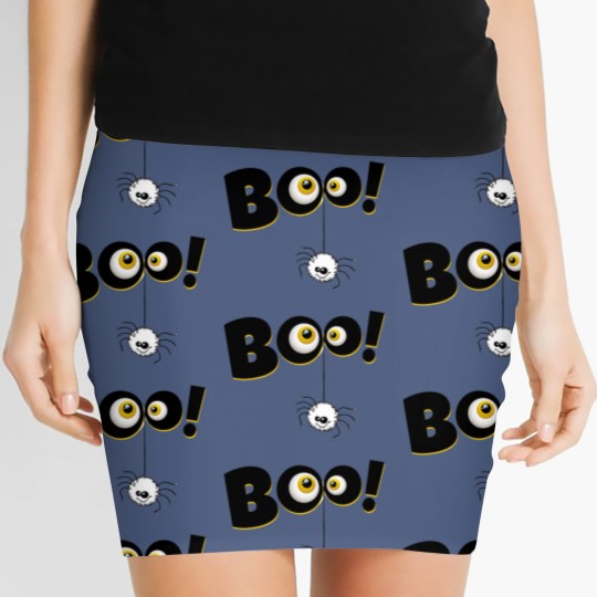 Discover happy Halloween, Halloween party, funny Halloween Women's Mini Skirts