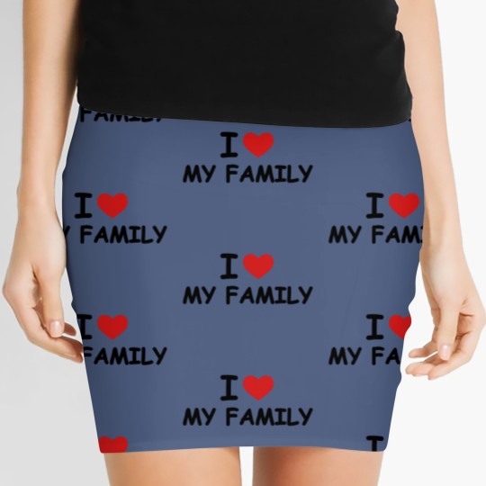 Discover I love my family Women's Mini Skirts