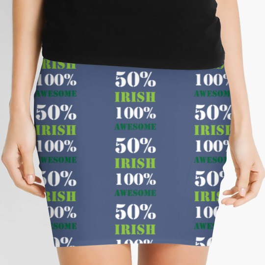 Discover Half Irish All Awesome Women's Mini Skirts