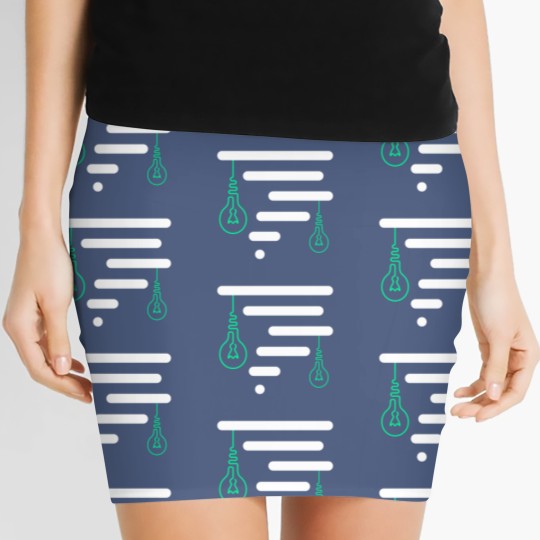 Discover Led light sweat Women's Mini Skirts