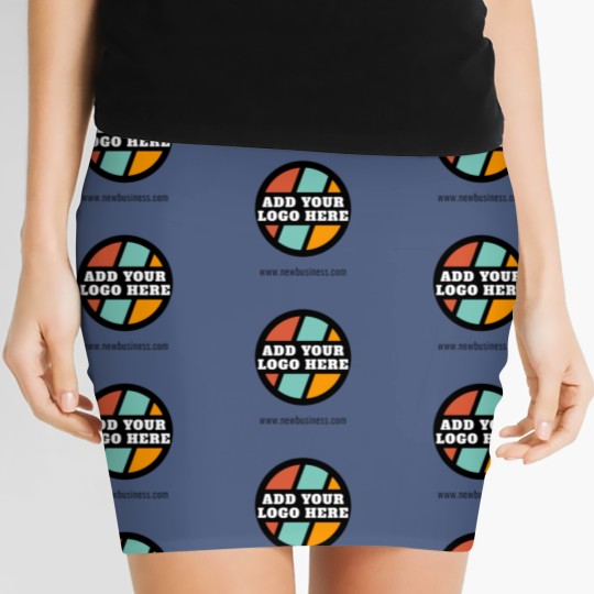 Discover Add Your Business Logo Website Company Employee Polo Women's Mini Skirts