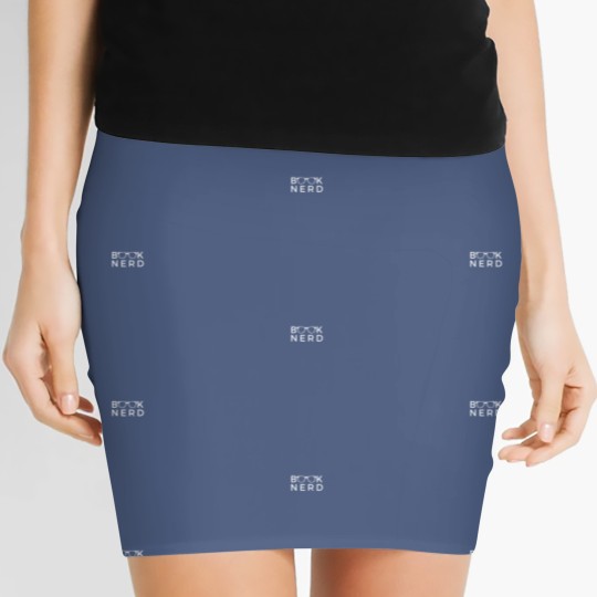 Discover Book Nerd Glasses Funny Women's Mini Skirts