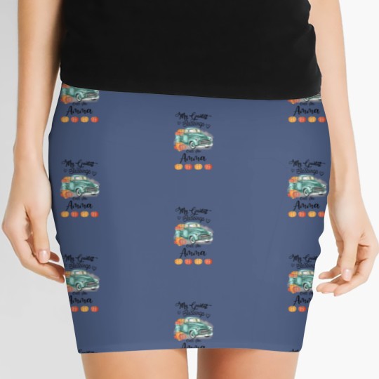Discover Womens My Greatest Blessings Call Me Amma Bumpkin Women's Mini Skirts