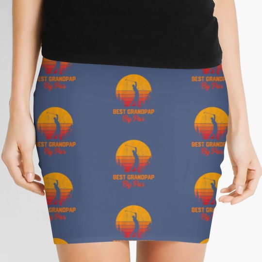 Discover Mens Best Grandpap By Par Golf Lover Gifts Fathers Women's Mini Skirts