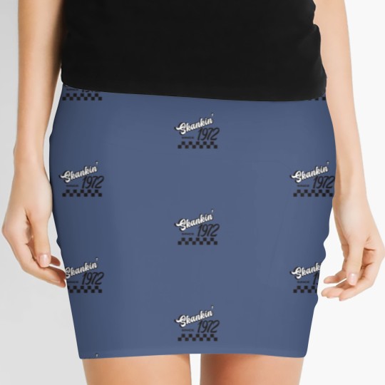 Discover Skankin Since 1972 50Th Birthday Ska Two Tone Women's Mini Skirts
