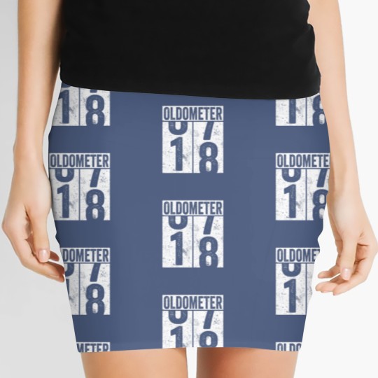 Discover 18 Years Old Oldometer Essential Women's Mini Skirts