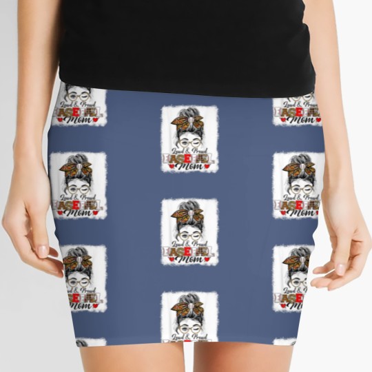 Discover Funny Messy Bun Loud Women's Mini Skirts