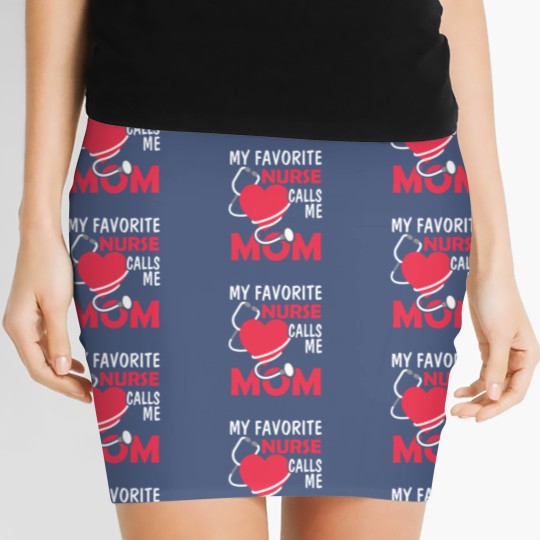 Discover My Favorite Nurse Calls Me Women's Mini Skirts