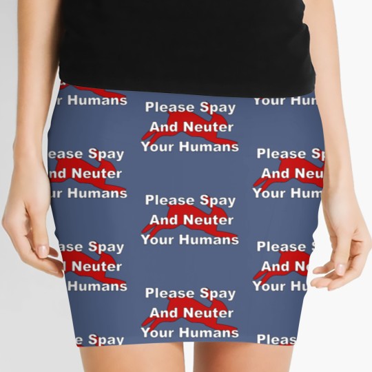 Discover Overpopulation Bombs Women's Mini Skirts