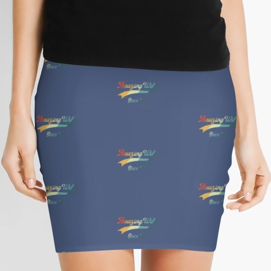 Discover 7Th Wedding Aniversary Gift For Her Amazing Wife S Women's Mini Skirts