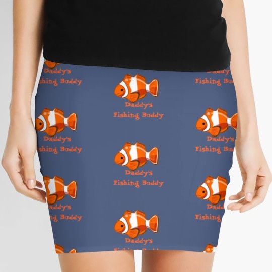 Discover Daddy's Fishing Buddy Infant Women's Mini Skirts